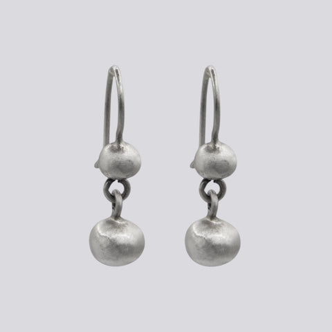 Double Ball Dangle Earrings - EJ2348