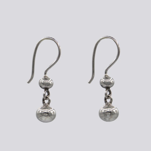 Double Ball Dangle Earrings - EJ2348