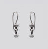 Small Double Ball Dangle Earrings - EJ2349