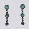 Graduated Stone Stud Earrings - EJ2358