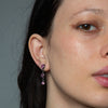 Graduated Stone Stud Earrings - EJ2358