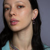 Graduated Stone Stud Earrings - EJ2358