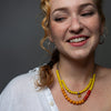 Antique African Bead Necklace - 165