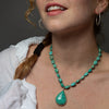 Knotted Turquoise Necklace - KNTTQ-4