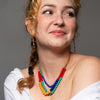 Antique African Bead Necklace - 176