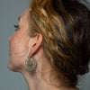 Peridot Filigree Hoops - EARRINGS 43