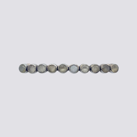 Faceted Stone Barrette - HC1