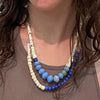 Antique African Bead Necklace - 91