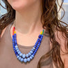 Antique African Bead Necklace - 92