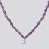 Knotted Amethyst  Necklace - KNT16-AM