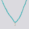 Knotted Turquosie Necklace - KNT16-TQ