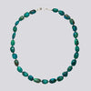 Knotted Chrysacolla Necklace - KNTCHRS-1