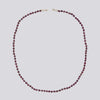 Knotted Garnet Necklace - KNT2-RGA