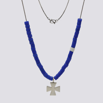 Antique African Bead Necklace - 136