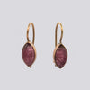 Pink Tourmaline Drop Earrings
