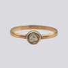 Brown Diamond Gold Ring - Size 8