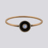 Rainbow Moonstone Gold Ring - Size 8