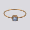 Rainbow Moonstone Gold Ring - Size 9