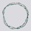 Knotted Grandidierite Necklace - KNTGDT-1