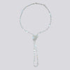 Knotted Rainbow Moonstone Necklace - KNTRMS-2