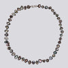 Knotted Grey Pearl Necklace