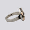 Domed Flower Ring - Size 8