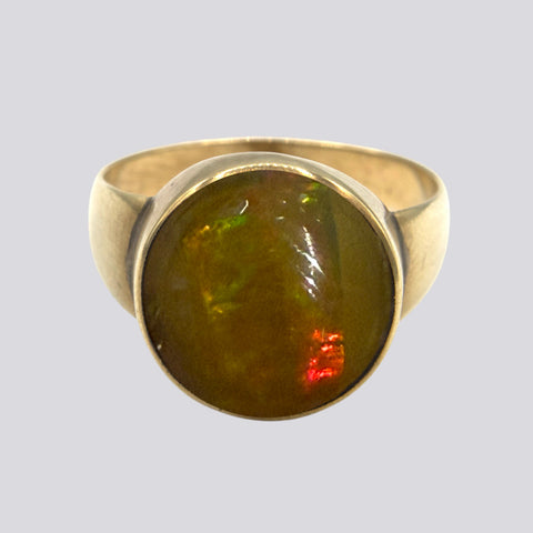 Ethiopian Opal Ring - Size 8