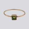 Peridot Gold Ring - Size 9