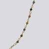 Tourmaline and 10K Gold Rosary Necklace