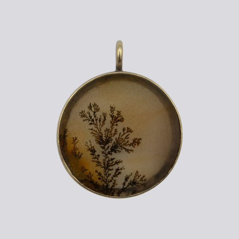 Dendrite Agate Pendant