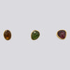 Three Tourmaline Studs