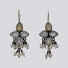Chalcedony Drop Earrings With Dangles