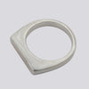 Bar Ring with Copper Inlay