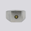 Ring with 22K Gold Ball - Size 9