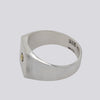 Ring with 22K Gold Ball - Size 9