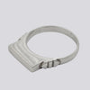 Tall Bar Ring - Size 8
