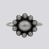 Pearl Flower Ring - Size 8