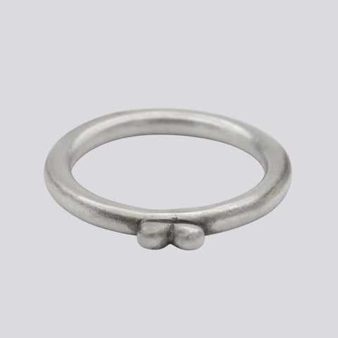 Scalloped Round Band Ring