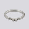 Scalloped Round Band Ring