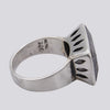 Tourmalated Quartz Ring - Size 8