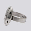 Mid Century Cutout Ring - Size 9