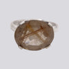 Rutilated Quartz Ring - Size 8