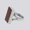 Red Jasper Ring - Size 8