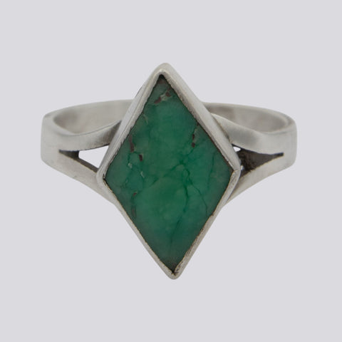 Chrysoprase Ring - Size 8