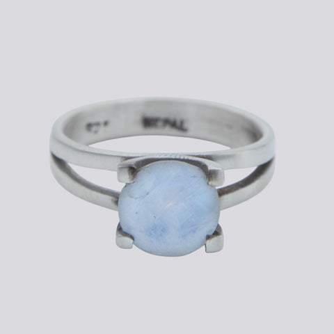 Rainbow Moonstone Ring - Size 6