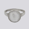 Clear Quartz Ring - Size 9