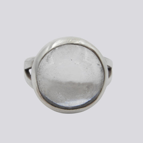 Clear Quartz Ring - Size 7
