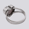 Pink Opal Heart Ring - Size 7