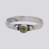 Peridot Ring With Granulation