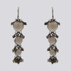 Large Smokey Quartz Earrings With Dangles